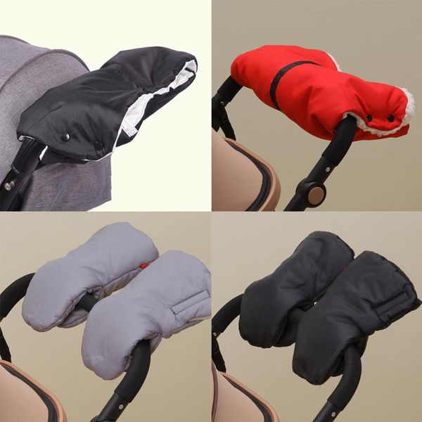 

2020 коляска перчатки коляска ручной муфты водонепроницаемый коляска варежки детские коляски сцепления тележка толстые флисовые перчатки кол