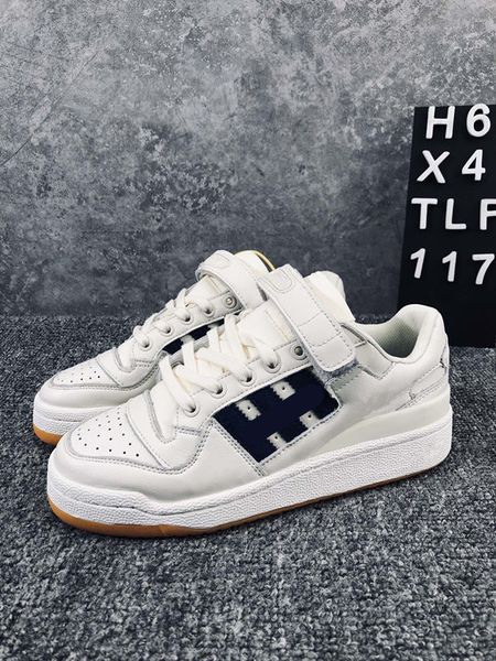

mid low classical retro hook loop designed mens white skateboard shoes brand fashion sneakers outdoor sports shoes for men women 36-44