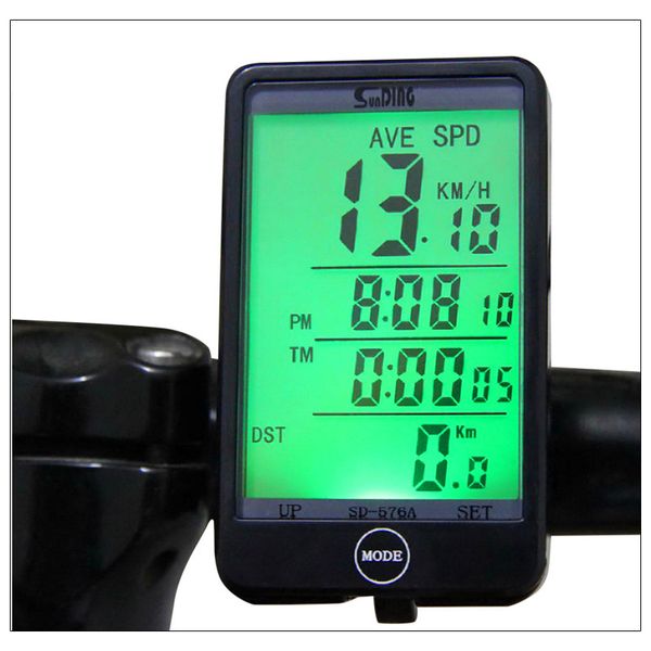 

waterproof lcd display cycling wired wireless bike bicycle computer odometer speedometer