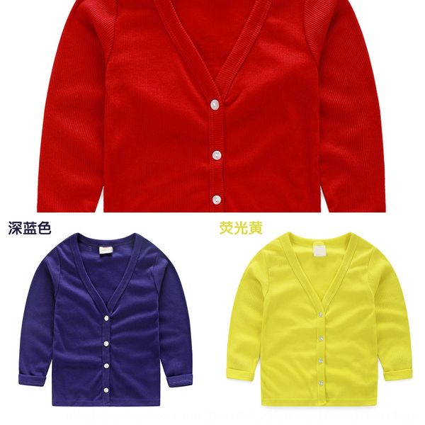 

oafbk 2019 cardigan cotton knitted coat men's and women's clothing shawl long sleeve sunscreen cotton wool children's clothin, Blue