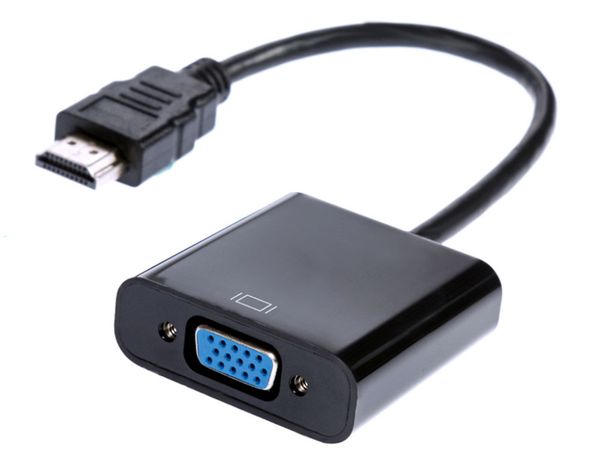 

hdmi to vga adapter male to famale converter adapter 1080p digital to analog video audio for pc laptablet
