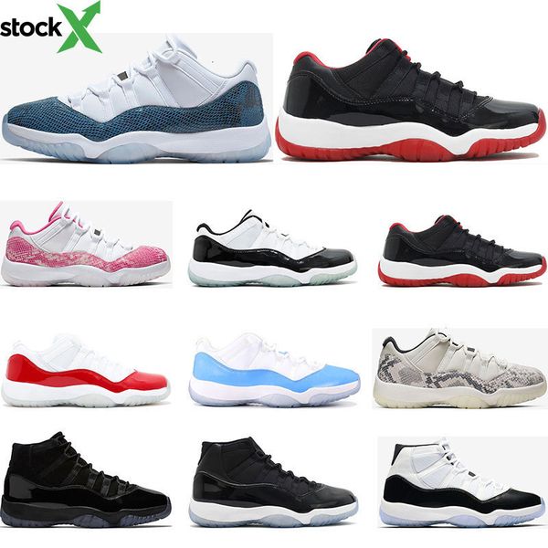 

new basketball shoes 11s snakeskin light bone orange trance bred concord 45 gamma blue 11 women mens trainers sports sneakers size 5.5-13
