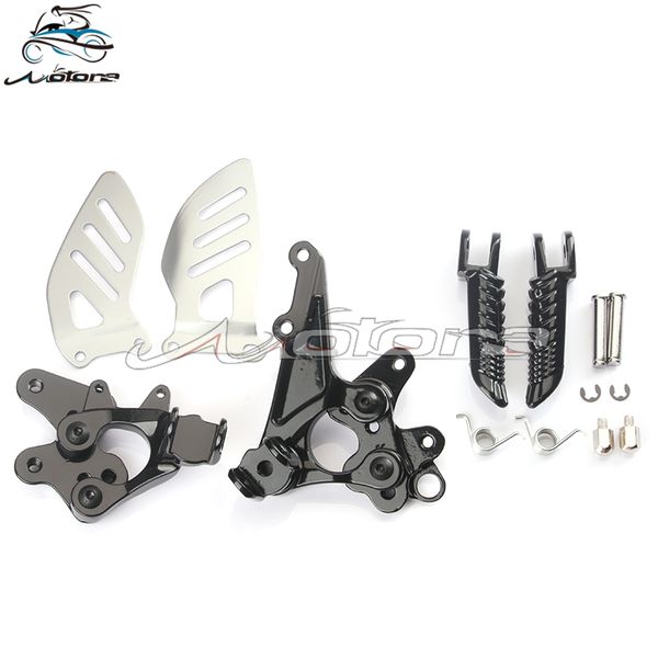 

ront footpegs foot pegs footrest pedals bracket for gsxr1000 gsx-r1000 gsx1000r k9 2009 2010 2011 2012 2013 2014 2015