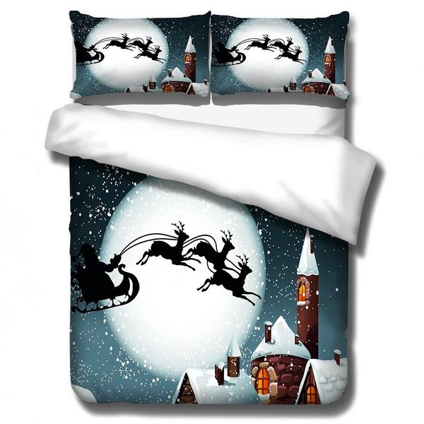 

new 3d digital printed football bedding sets duvet cover+pillowcase bedspread  king size eu/cn/us skull customized
