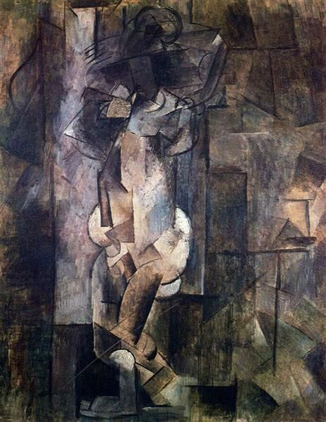 

pablo picasso classical oil painting nude figure analytical cubism 100% handmade by experienced painter on white canvas picasso509