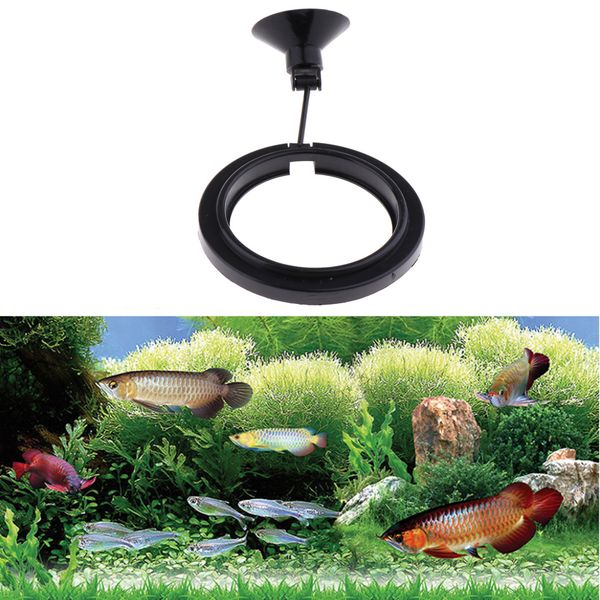 

fishes feeding fish tank station floating food feeder w/suction cup 15 pack