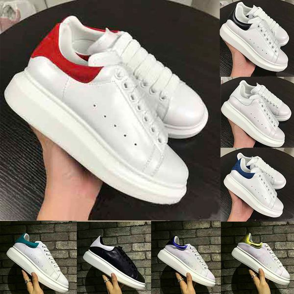 

2019 New Fashion Luxury Men Women Designer Shoes White black Casual Falt Shoes Lace Up Hiking Outdoor Runner Sneakers