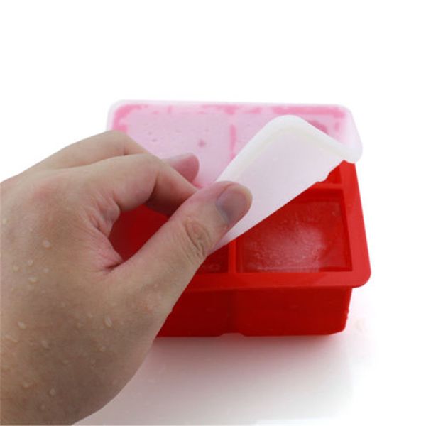 

ice mold cavity большой куб льда пудинг желе maker прессформы tray силикона diy ice cream soft