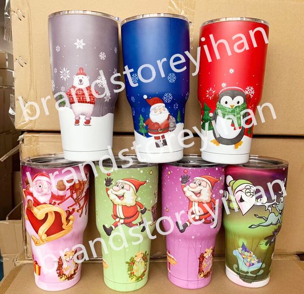 

promotion for christmas 30 20 cup stainless steel tumblers oz large capacity sports cups mugs by dhl
