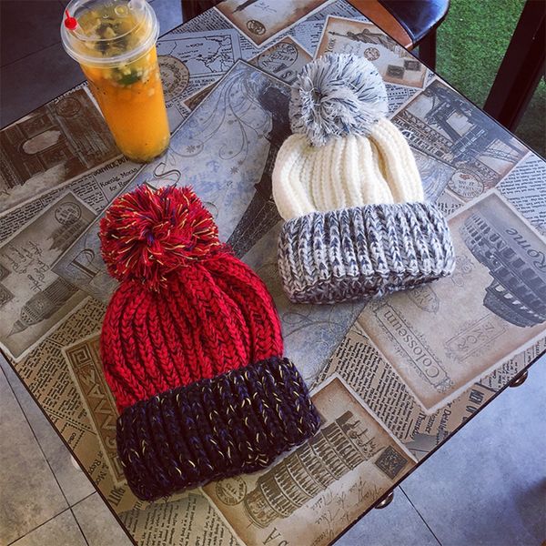 womens ski bobble hats