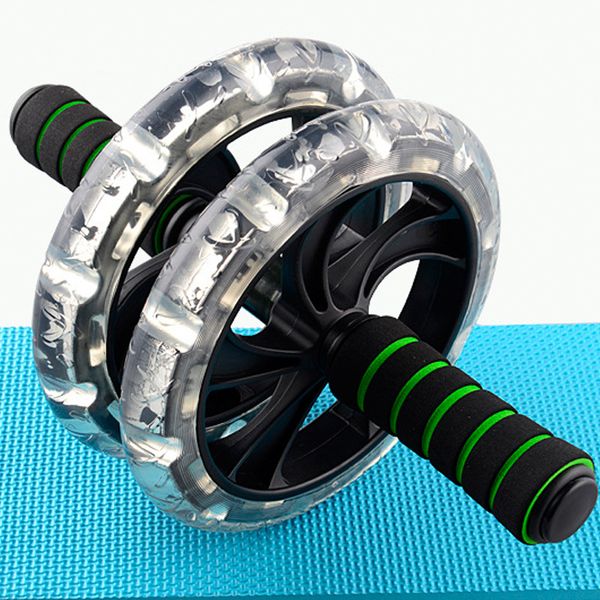 

fitness equipment big mac ultra large mute-two-wheel abdominal wheel power roller second round ab rocket 20 centimeter cm