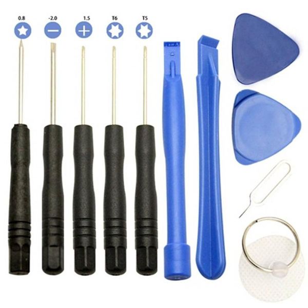 

professional 11 in 1/8 in cell phones opening pry repair tool kits smartphone screwdrivers tool set for iphone samsung htc