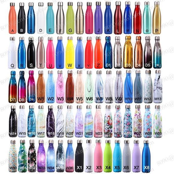 

17oz 500ml cola shape water bottle stainless steel vacuum insulated thermos travel sports flask coke cup bpa free