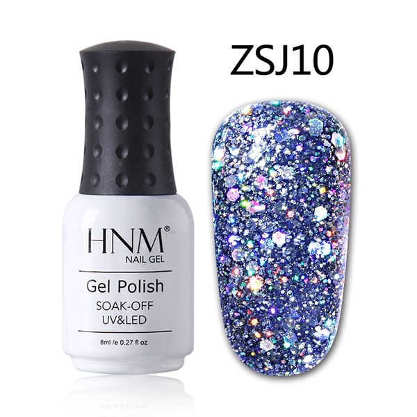 

hnm 8ml diamond glitter uv gel nail polish soak off sequins long-lasting bling lucky varnish manicure gelpolish gellak base top