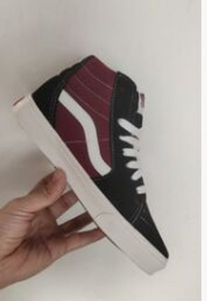 

2019 горячей classics black white high скейтборд обувь old skool sk8-привет холст мужчины женщины повседневная плоская обувь кроссовки 35-45
