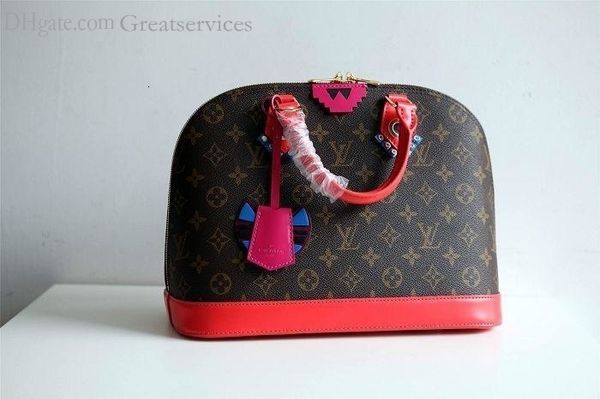 

alma totem small handbag m41661 real leather iconic bags shoulder bag totes cross body business messenger bags