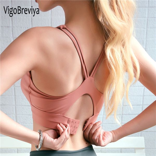 

женщины push up бесшовные спорт бюстгальтер женский ударопрочный тренировки спорт top crop фитнес-одежда для йоги gym brassiere tank спортив, White;black