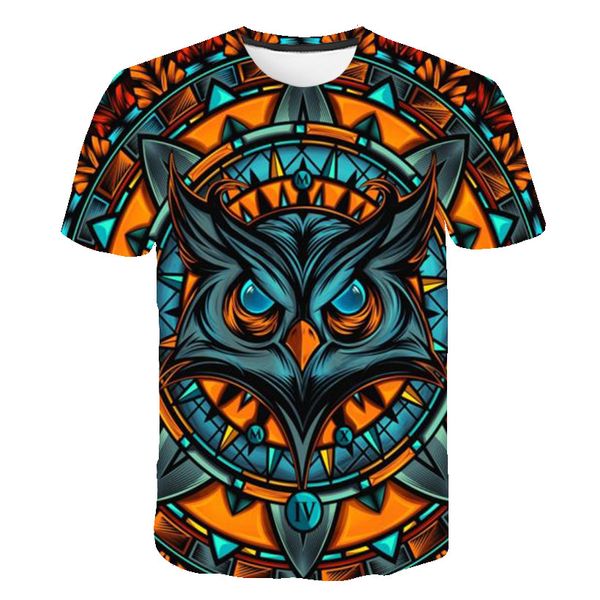 

men's and women's t-shirt summer 2020 creative new 3d short sleeve shirt t48 hours delivery542#, White;black