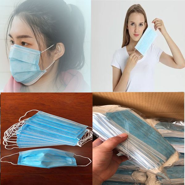 

респиратор противогаз kanye одноразовые маски для лица рот антипылевые pm2.5 дыхательные защитные маски для лица careelastic earloop маска н