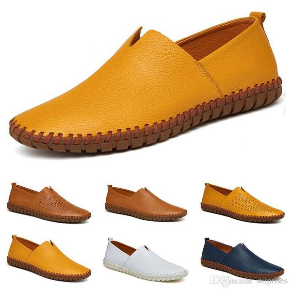 

fashion 38-50 eur new men's leather men's shoes candy colors overshoes british casual shoes espadrilles #seventeen, Black
