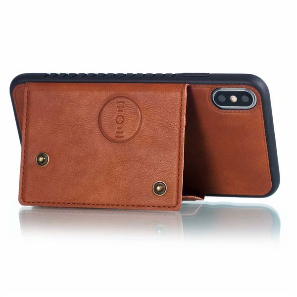 

мульти card тики-така держатели wallet чехол для iphone 11pro xs max xr x магнит застежка крышка для iphone 6 6s 7 8 plus кронштейн case