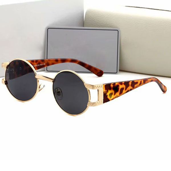 

fashion trend retro sunglasses round glasses sun visor glasses brand riding glasses good quality 7 colors, White;black