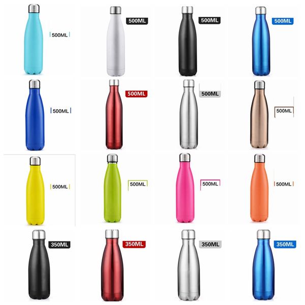 

500 ml cola cap tainle teel water bottle cola bottle wine beer drink outdoor cola bottle kka2155