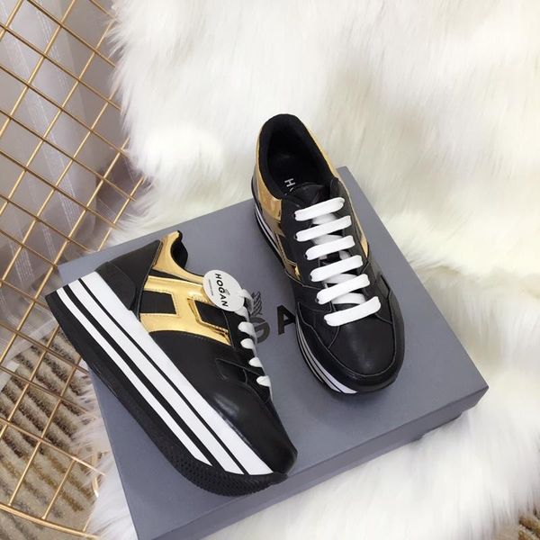 

2019s new luxury ladies casual shoes, fashion women's sports shoes, high-end women's high shoes, original box packaging