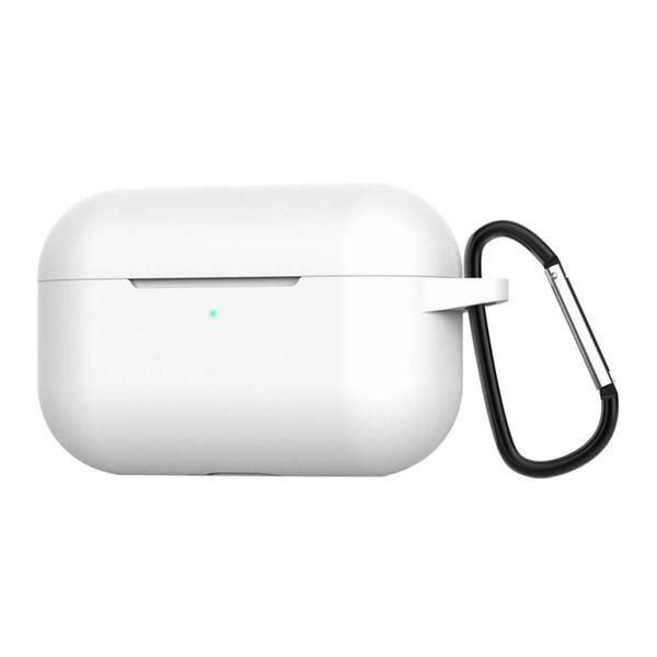 

silicone protective case cover for airpods pro earphone (front led visible)