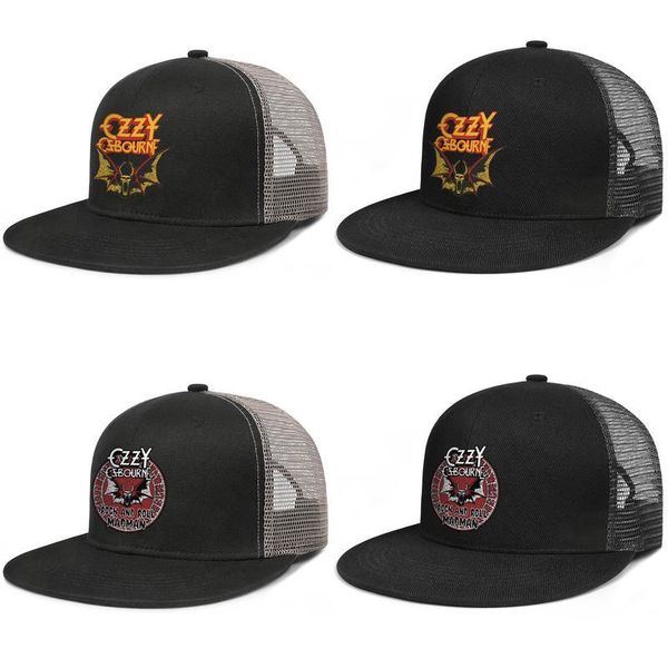 

ozzy osbourne diary of a madman mens and womens mesh rebound capcool personalized baseballcap rock roll madman ultimate sin tour ozzy's, Blue;gray