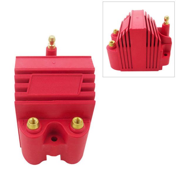 

модифицированный автомобиль двигатель красный бластер бластер сс катушка зажигания высокого напряжения -40,000 в е-основной площади мужчина