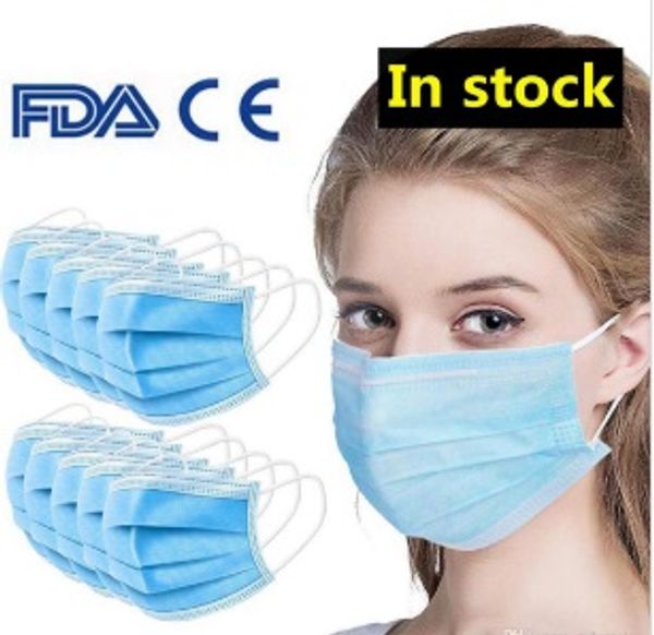 

новые одноразовые маски для лица ffp3 3-слойные пылезащитные маски для лица и рта anti pm2.5 safety уход за лицом эластичные мужские и женск