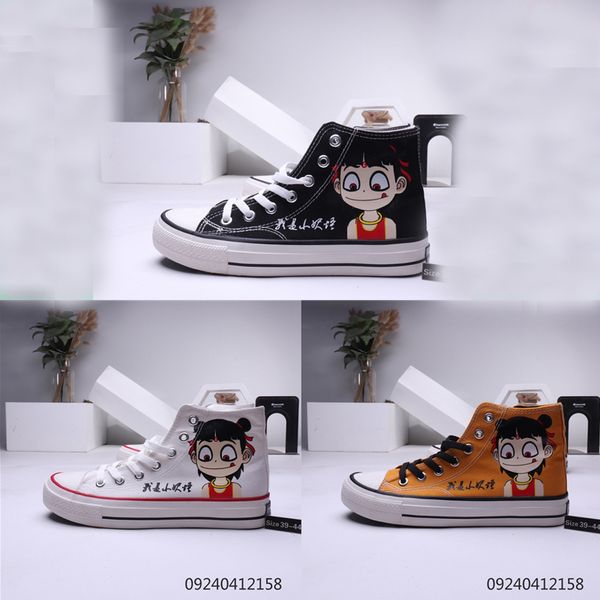 

men designer shoes 1970s casual canvas shoe 1970 little monster mens sport training sneakers zapatos size 39-44, Black