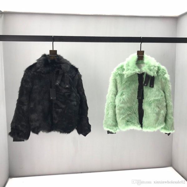 

19fw mens designer jackets italy plush back letter print paris lapel neck jacket windbreaker men women hooded 4158, Black;brown