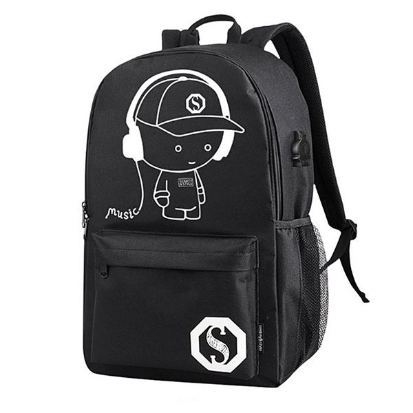 

anime luminous child boy girls children school backpack mochila kids bags anti-thief backpacks schoolbag mx200327