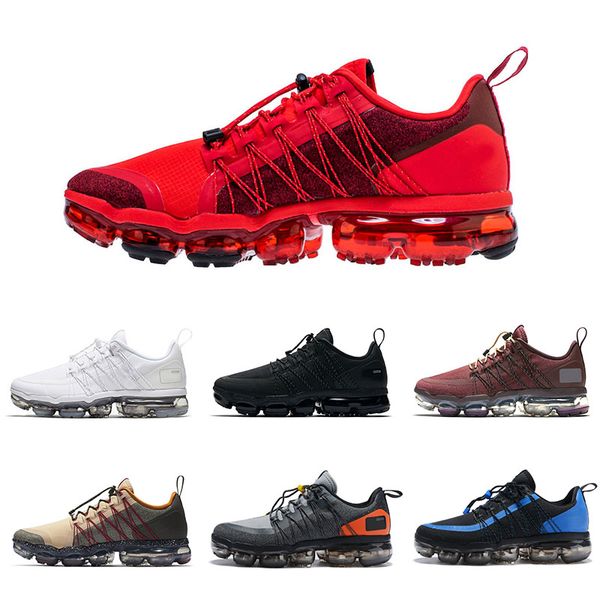 

wholesale 2019 run utility mens running shoes for woman cny red tpopical twist triple white black luxury breathable sports sneakers