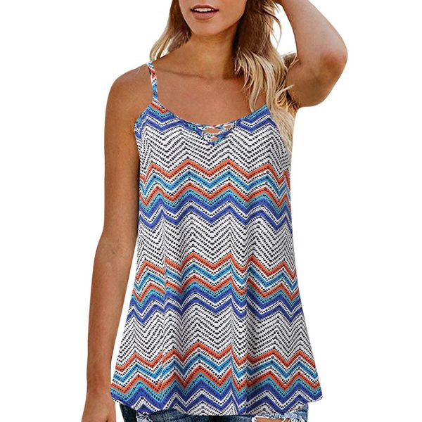 

женщины лето богемный стиль печатных топы выдалбливают жилет без рукавов повседневная мода летние камзолы sommerkleid # y8, White