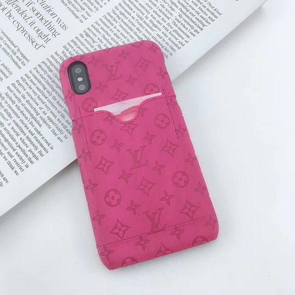

One Piece Luxury Embossing Дизайнерские чехлы для телефона для iPhone x iphone 8 plus XsMax чехол Задняя к