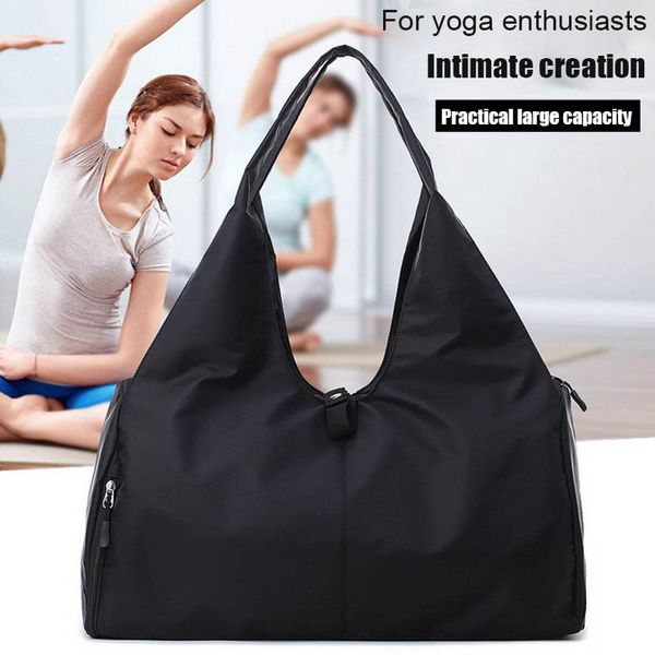 

newly yoga gym bag fitness bags for women men training sports travel outdoor oxford cloth shoulder bag