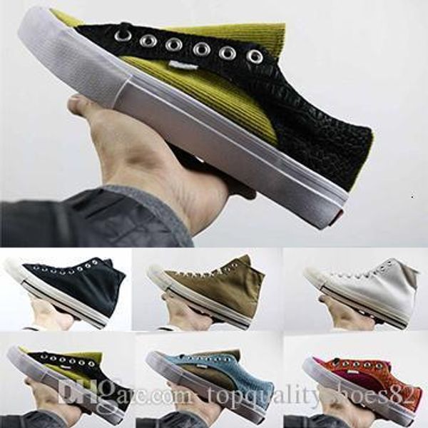 

старый skool sk8-mid pro причинная холст обувь конструктор мужчины кроссовки black white скейтборд обувь спорт люкс женщины повседневная обу