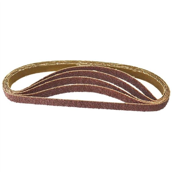 

20 pcs deburring grinder mixed grit durable abrasive bands sanding belts welding machinery tools mold industry metal polishing