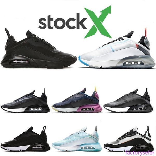 

stock x pure platinum triple black 2090 mens running shoes 2090s white pn dust oreo men women trainers sports cushion sneaker 36-45