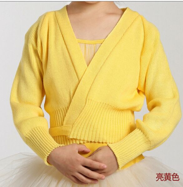 

новый 2017 для взрослых женщин танцевальная одежда балета верхней bailarina детская одежда девушки танцуют обернуть свитер, Black;red