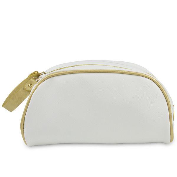 

ougger makeup pouch white large pu large capacity new arrival multifunction travel portable waterproof female storage bags