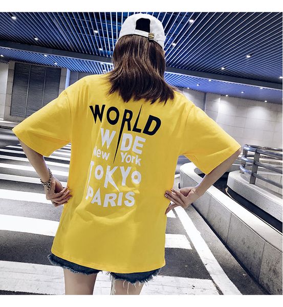 

designer tshirt summer short sleeve clothes new arrival tee with letter print for couple luxury womens clothing, White