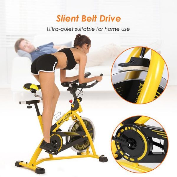 

home exercise bike spinning bicycle stationary bicycle ultra-quiet indoor fitness equipment load indoor cycling bikes sports e