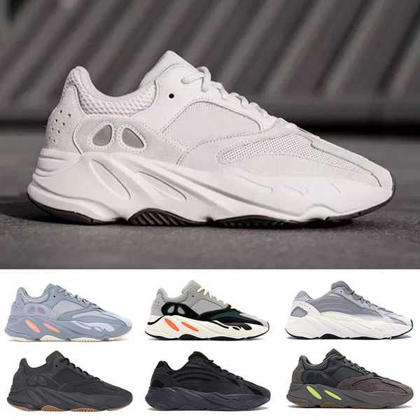 

new arrival wave runner 700 women mens shoes analog vanta utility black 700 tephra geode solid grey inertia mauve static sneakers size 36-46, White;red