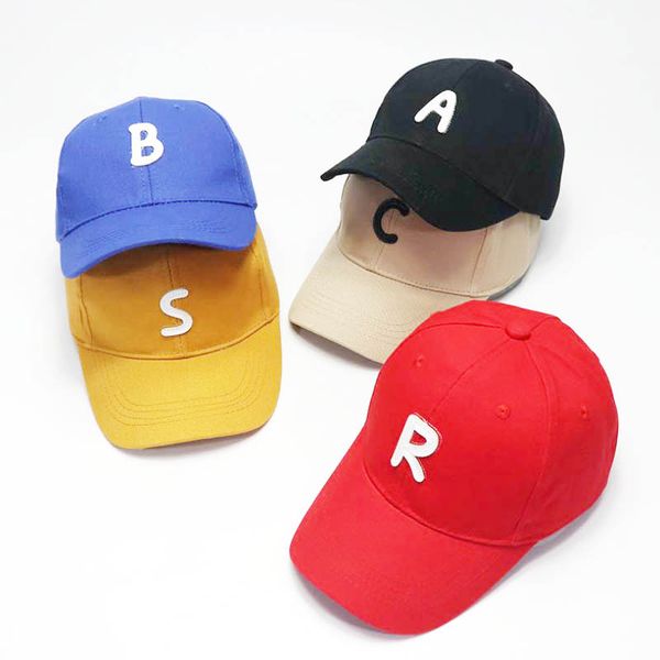 

doitparent-child caps spring children baseball cap boy girls embroidery letters snapback adjustable kid hip hop hat sun cap, Blue;gray