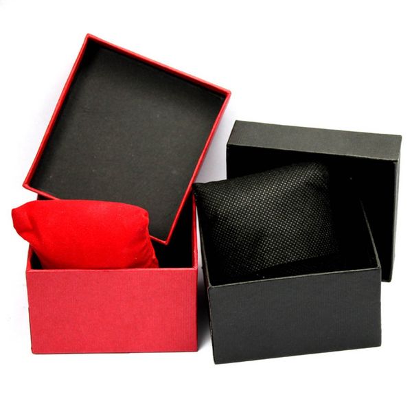 

portable high grade display watch box gift durable present watch organizer box for watches men jewelry watches holder, Black;blue