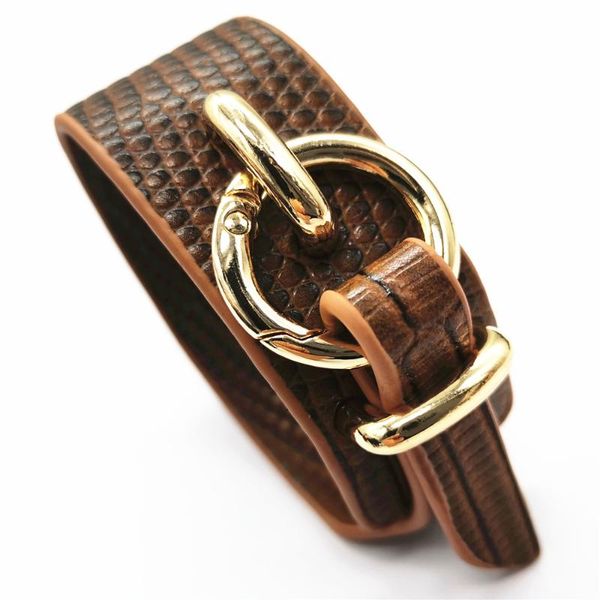 

briwn red black snake geometric girl trendy fashion leopard print leather bracelets women vintage bangle female wedding jewelry, White
